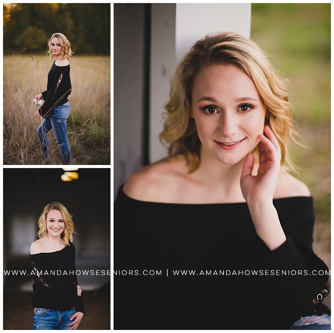 Tacoma Senior Portrait Session with Natural Poses & Outfit Ideas Photographed by Senior Photographer Amanda Howse