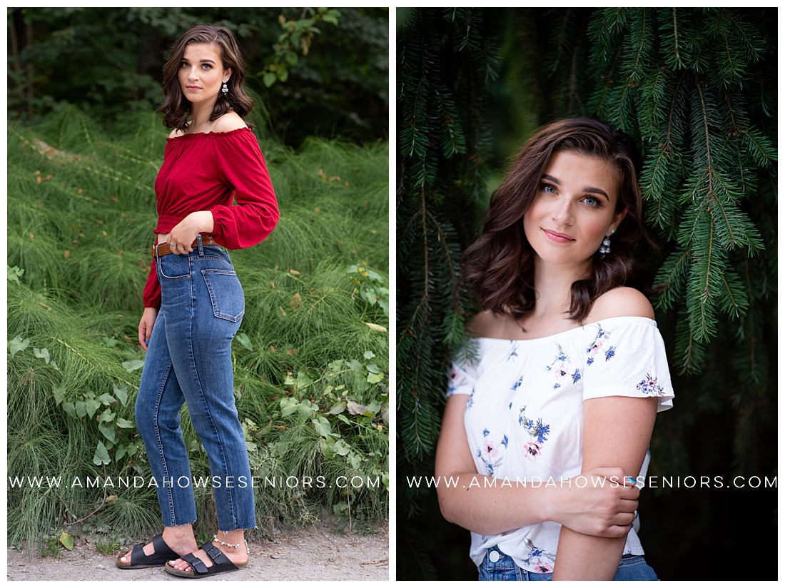 Tacoma Senior Portraits with Casual Outfit Change and Wildflower Garden Session with Tacoma Senior Photographer Amanda Howse