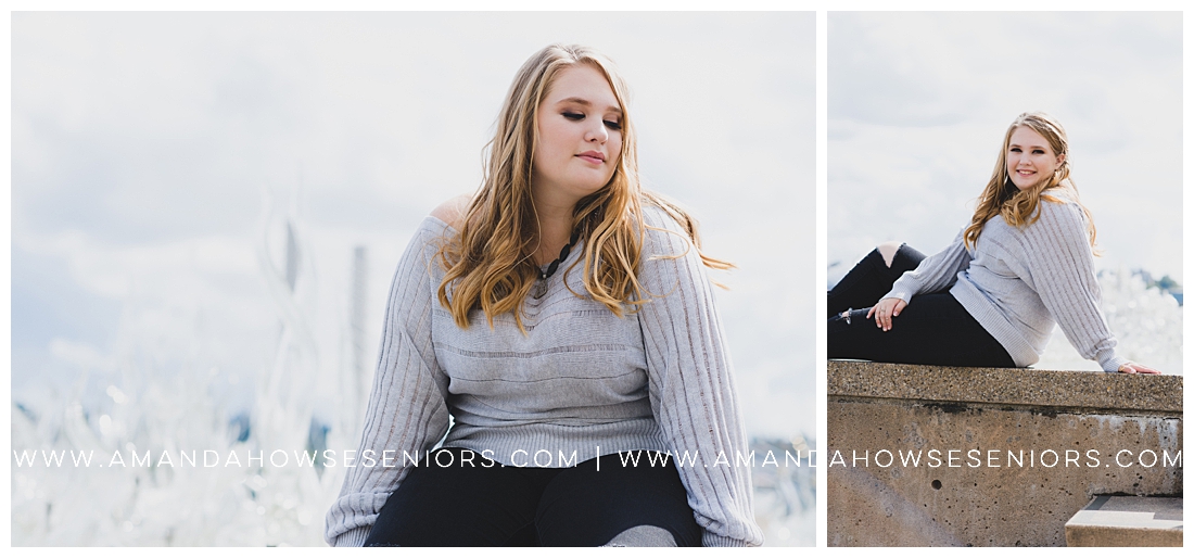 Casual Senior Portraits in Downtown Tacoma with Senior Photographer Amanda Howse
