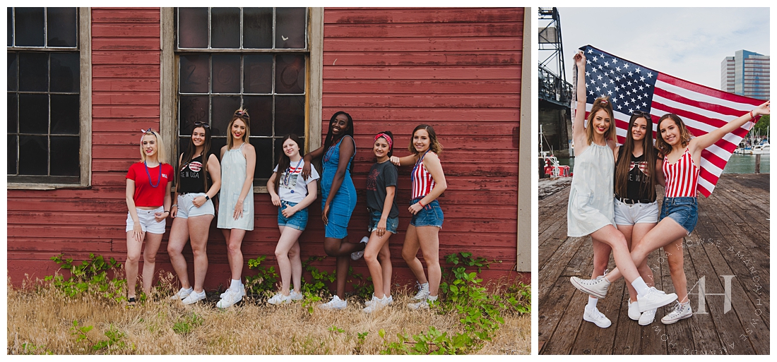 Group of High School Senior Girls from Different Schools | AHP Model Team | Amanda Howse Photography