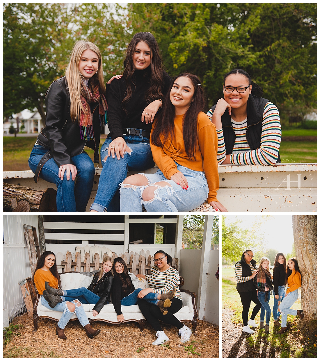The Best Way to Remember your Senior Year | Group Portrait Sessions with the AHP Model Team photographed by Amanda Howse