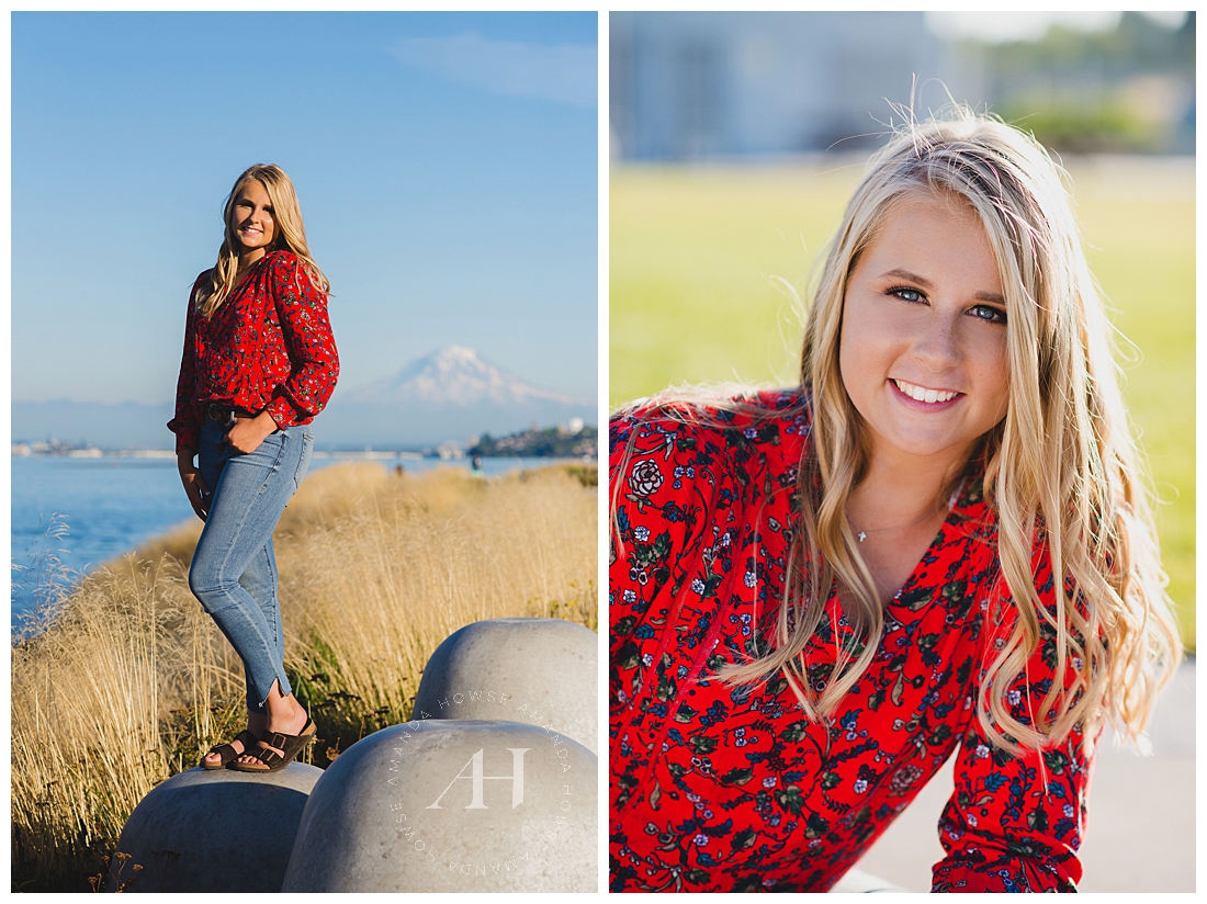 New Dunes Park in Tacoma for the Best outdoor senior photos by Amanda Howse Photography