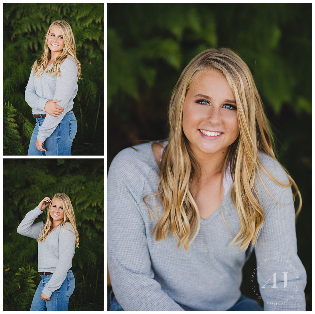 Casual Senior Portraits in Tacoma Photographed by Amanda Howse