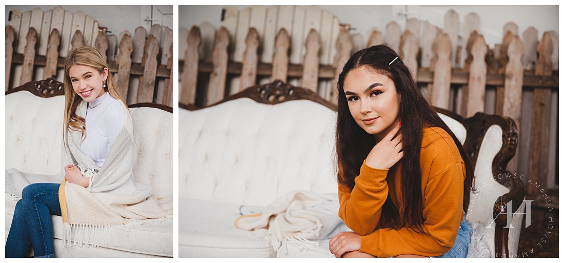 Cozy Senior Portraits for Fall in Tacoma Photographed by Senior Photographer Amanda Howse