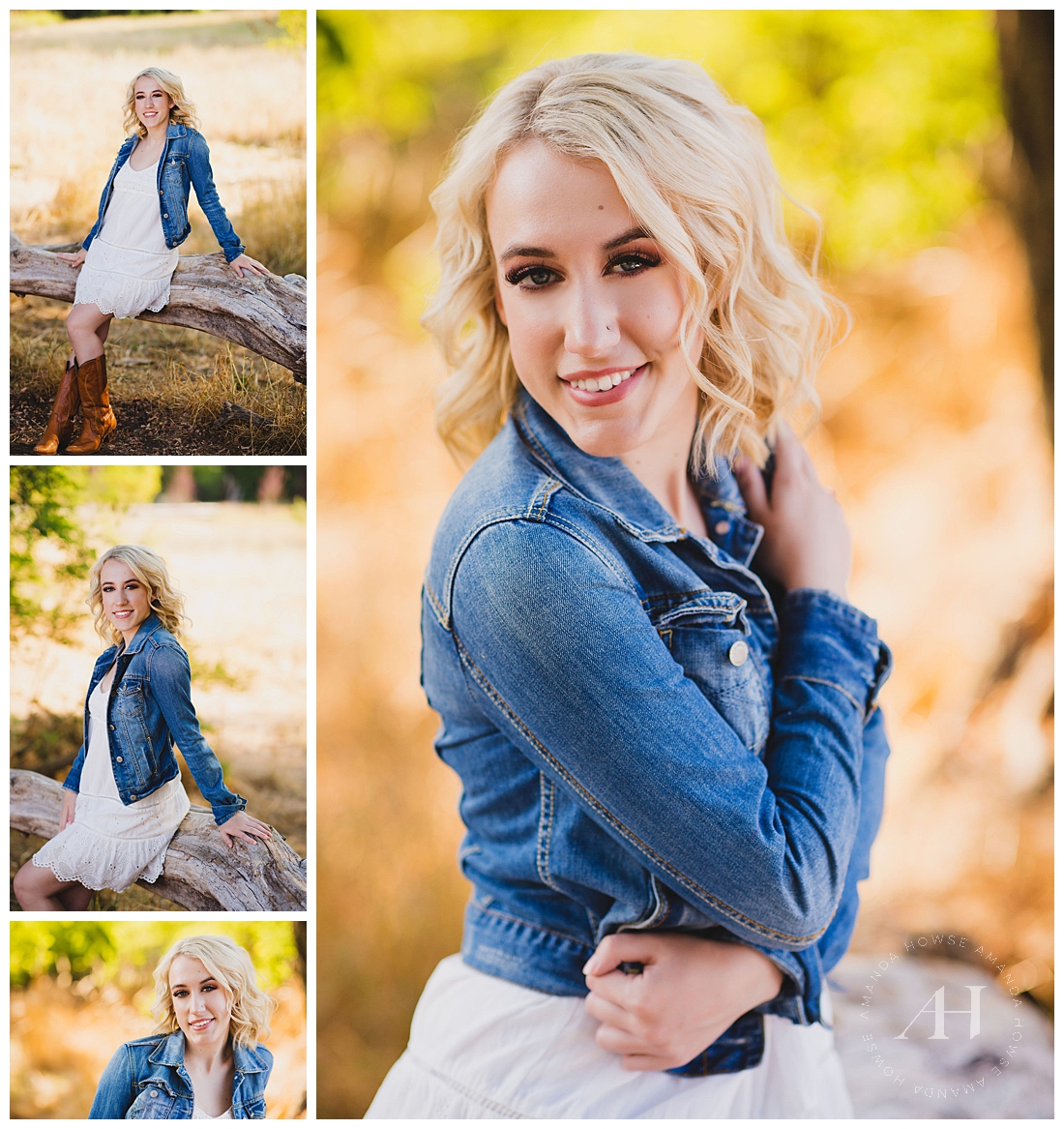 Rustic Senior Portraits in Fort Steilacoom Photographed by Amanda Howse