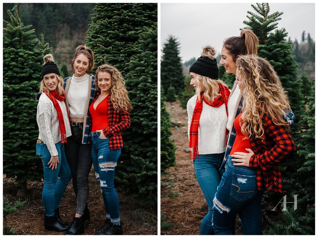 Tree Farm Portrait Session in Puyallup | AHP Model Team