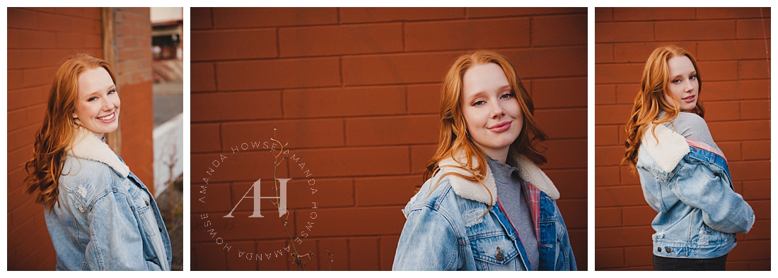 Modern senior portraits in Tacoma with casual outfit inspo photographed by Amanda Howse