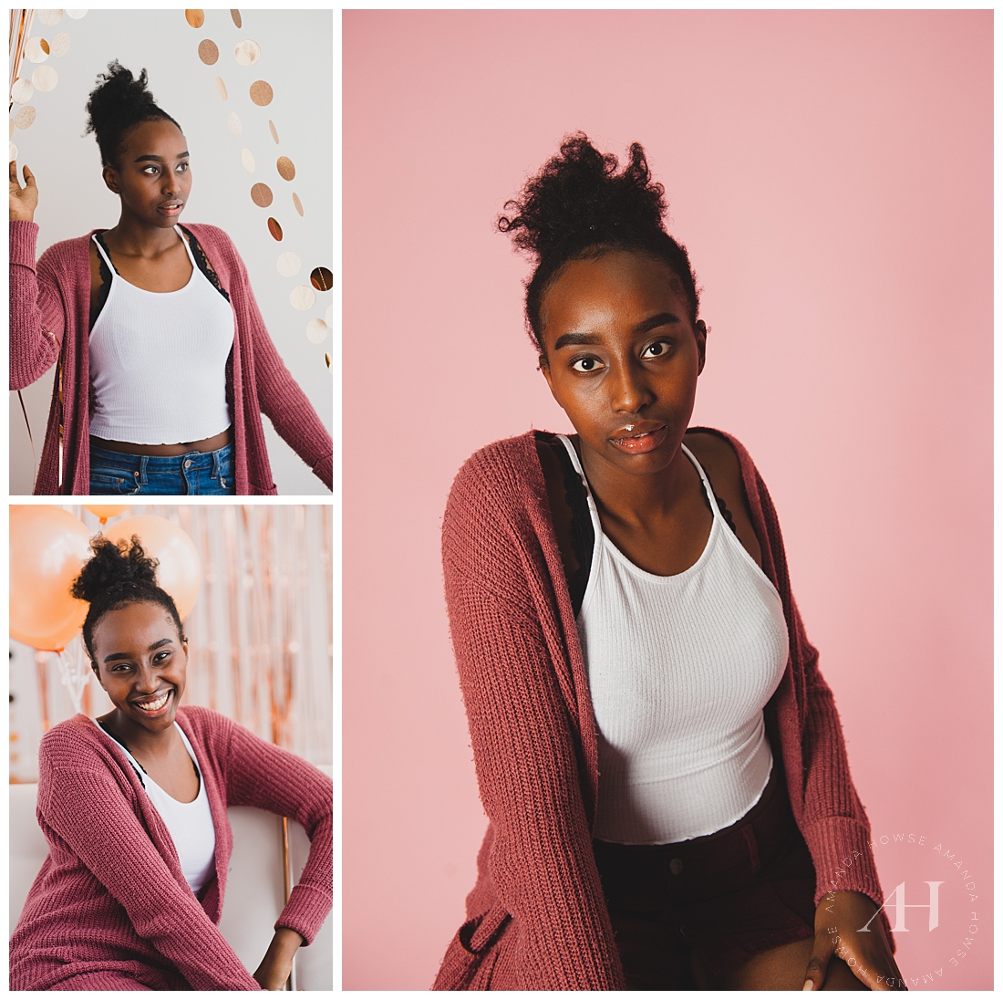 Casual Valentine's Day Outfit Ideas | Photographed by Tacoma Senior Photographer Amanda Howse