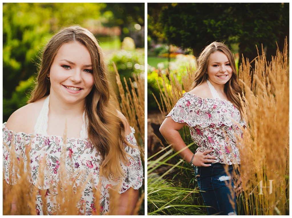 Rose Garden Senior Portraits in Point Defiance | AHP