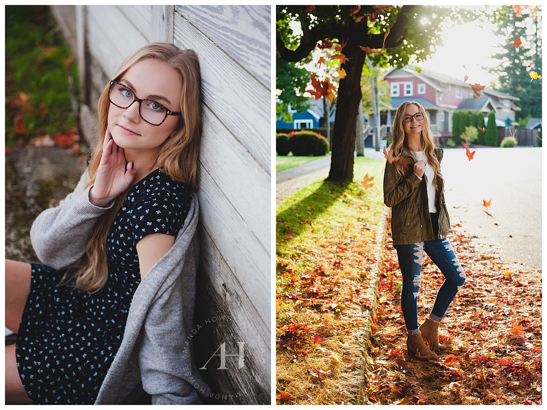 Modern Outdoor Senior Portraits Photographed by Amanda Howse