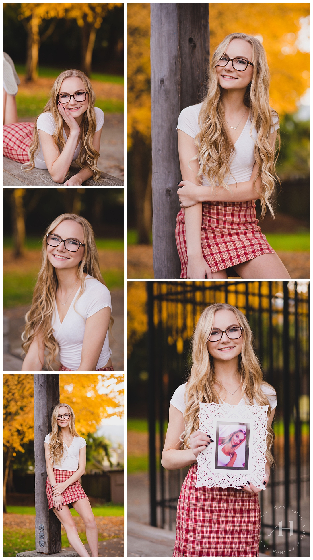 Casual Senior Portraits in October Photographed by Amanda Howse