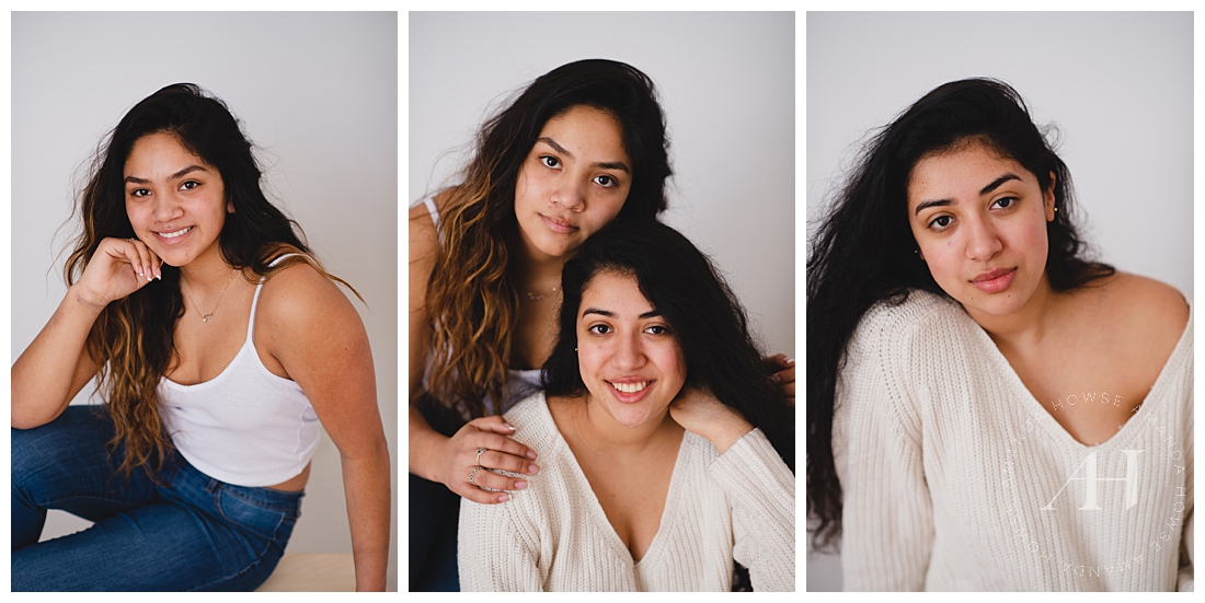 Group and Solo Portraits at Tacoma Studio | Photographed by Amanda Howse