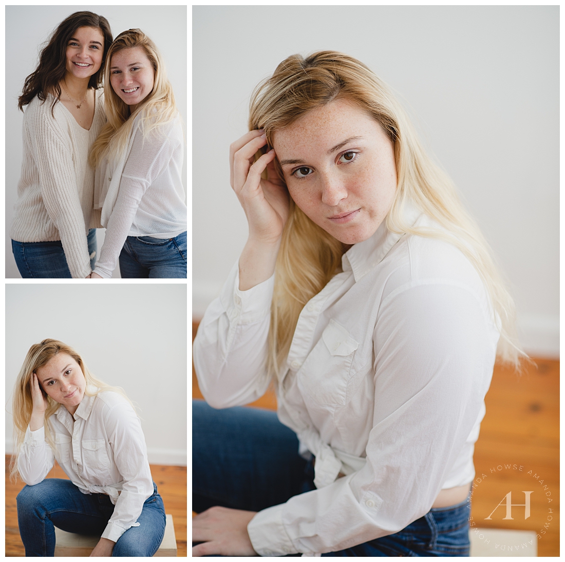 High School Senior Portraits without Makeup or Retouching | Project Beauty Session with Tacoma Senior Photographer Amanda Howse