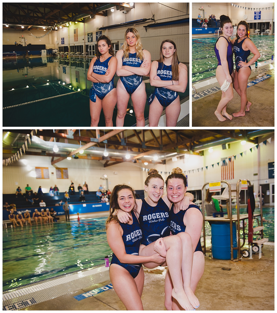 Water Polo Team Portraits | Sports and Extracurriculars in Tacoma | Amanda Howse Photography