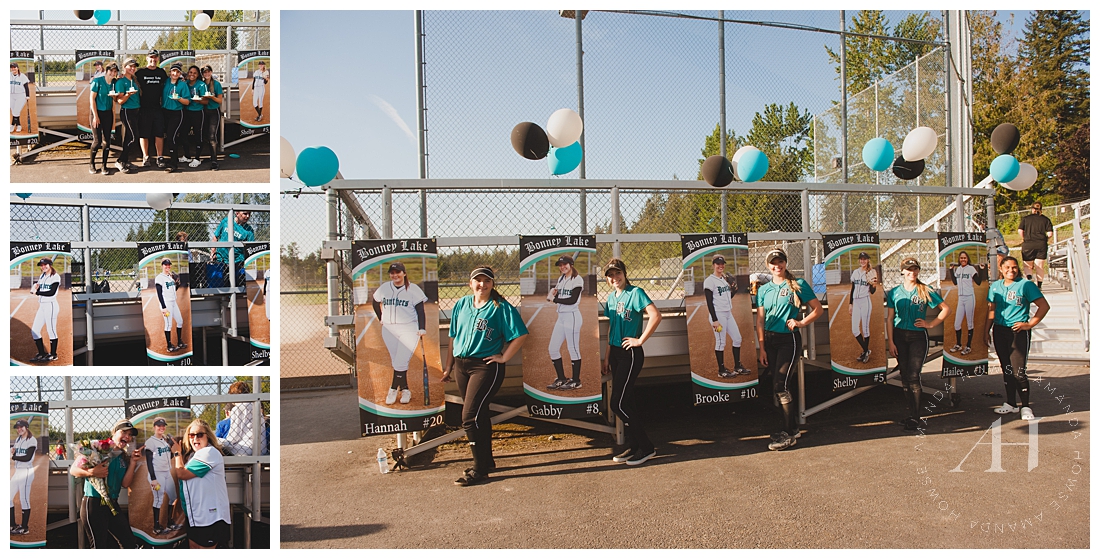 Team Spirit Portraits for High School Seniors | Photographed by Tacoma Senior Photographer Amanda Howse