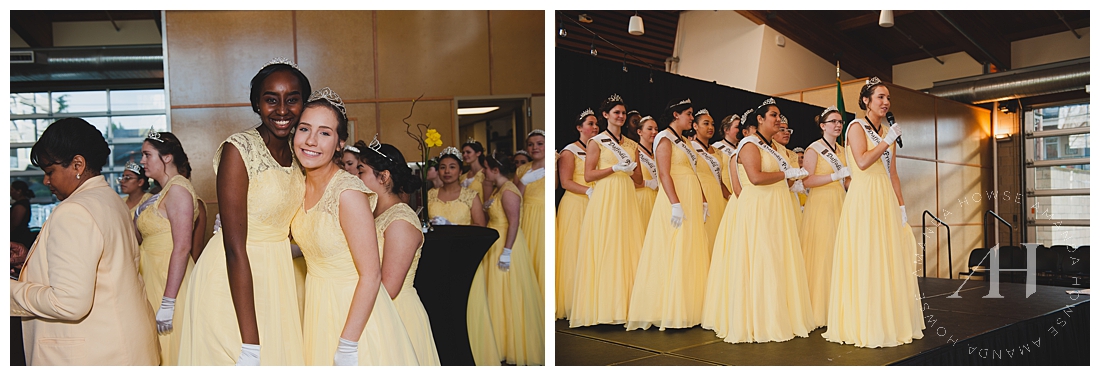 Daffodil Princess Crowning | Puyallup Parade Portraits | Photographed by Tacoma Senior Photographer Amanda Howse