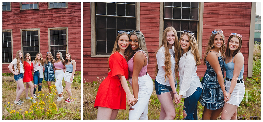 Cute Friendship Session with the AHP Model Team | Photographed by Tacoma Senior Photographer Amanda Howse
