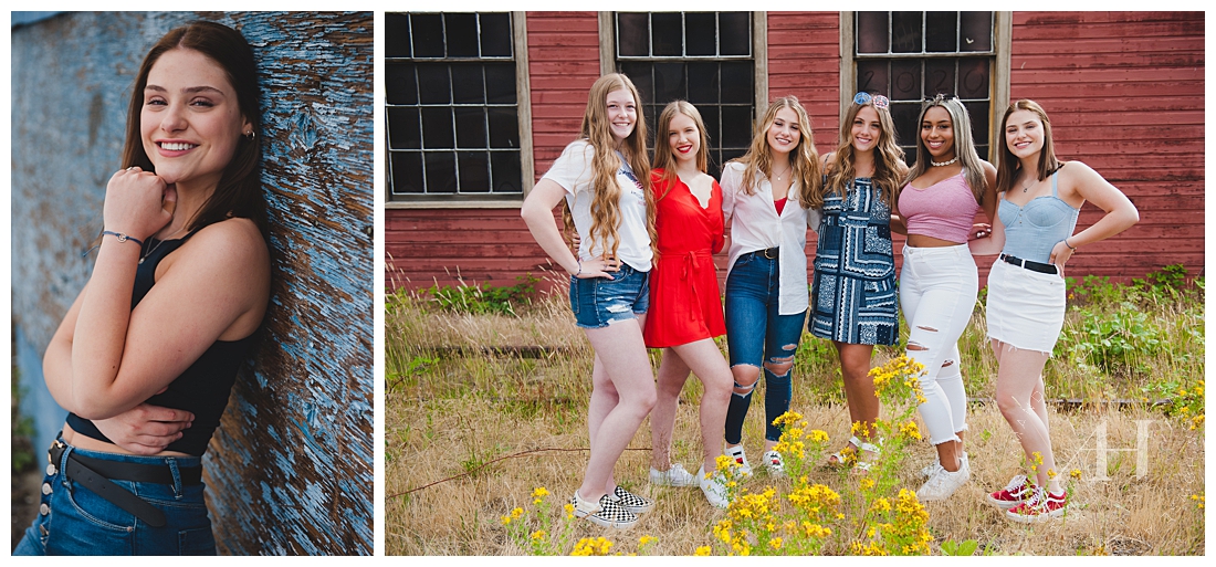 Group and Individual Senior Portraits for AHP Model Team | Photographed by Tacoma Senior Photographer Amanda Howse