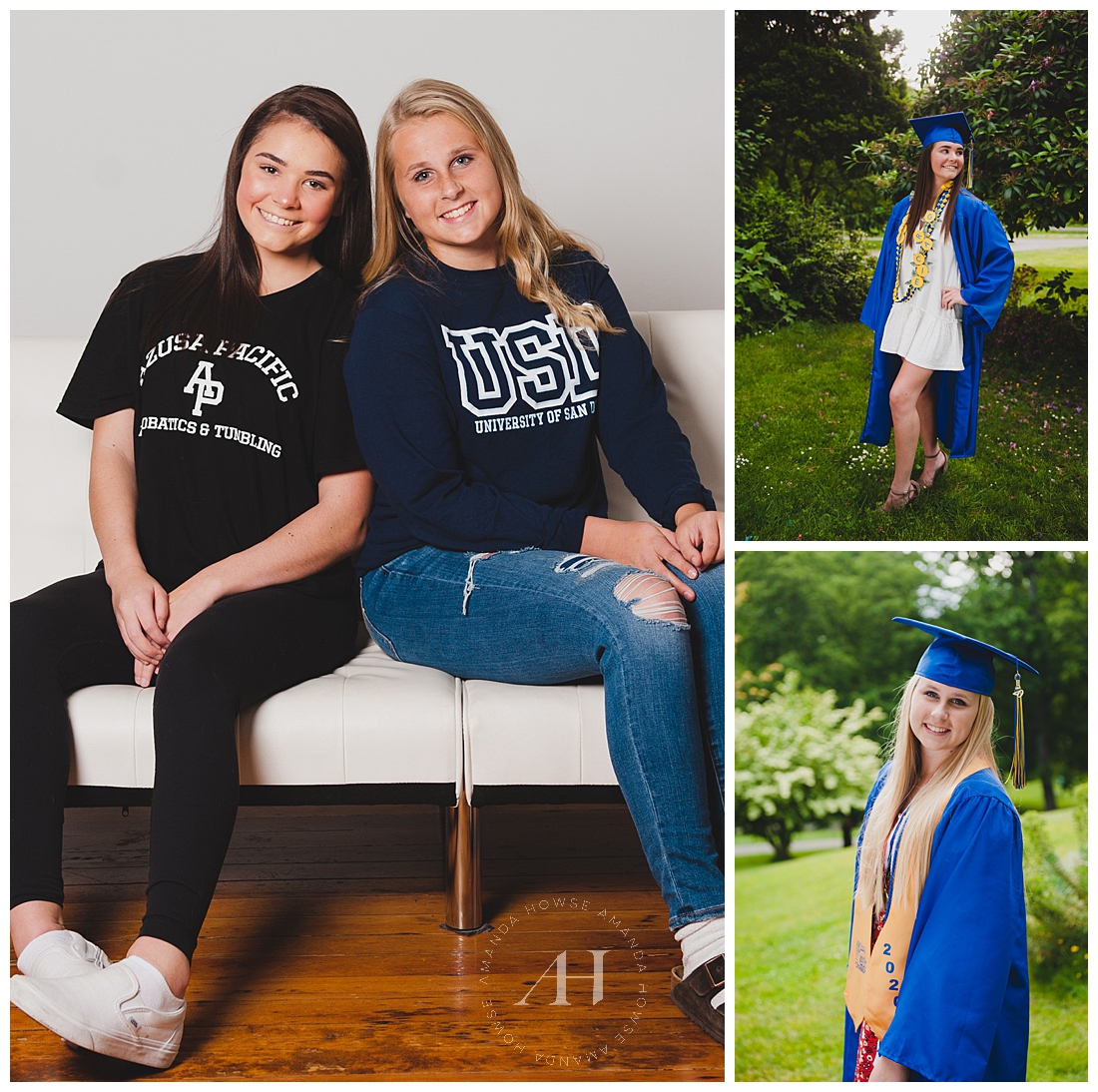 Tacoma Senior Portraits with Friends for the Class of 2020 Graduation | Photographed by Tacoma Senior Photographer Amanda Howse