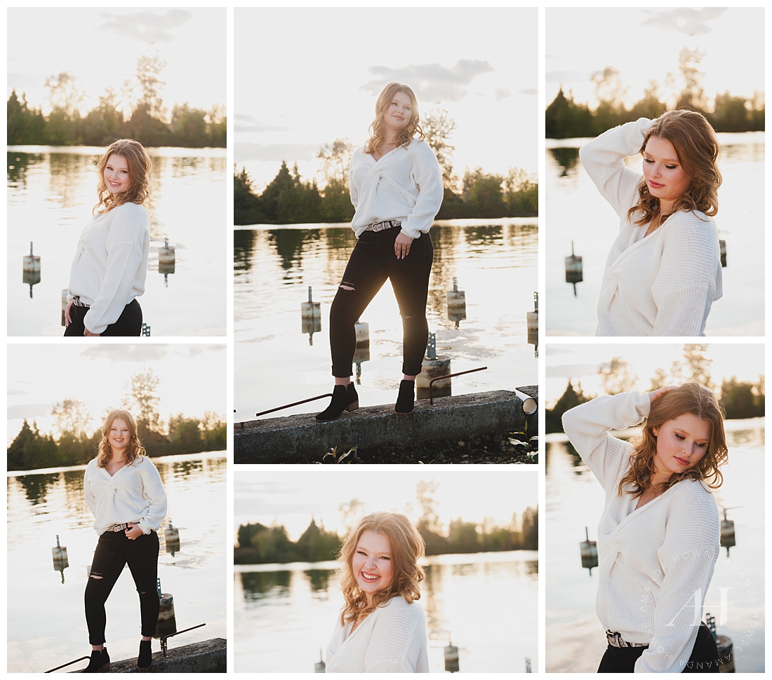 Beautiful Senior Portraits with Cute Outfit Inspo | Photographed by Amanda Howse