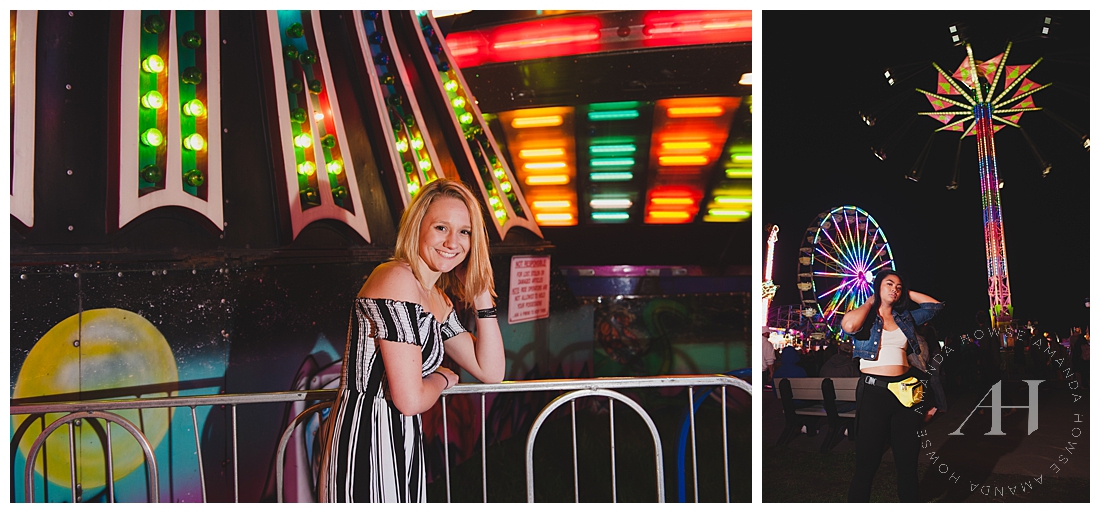 Colorful Fair Portraits at the Washington State Fair in Puyallup | Photographed by Amanda Howse