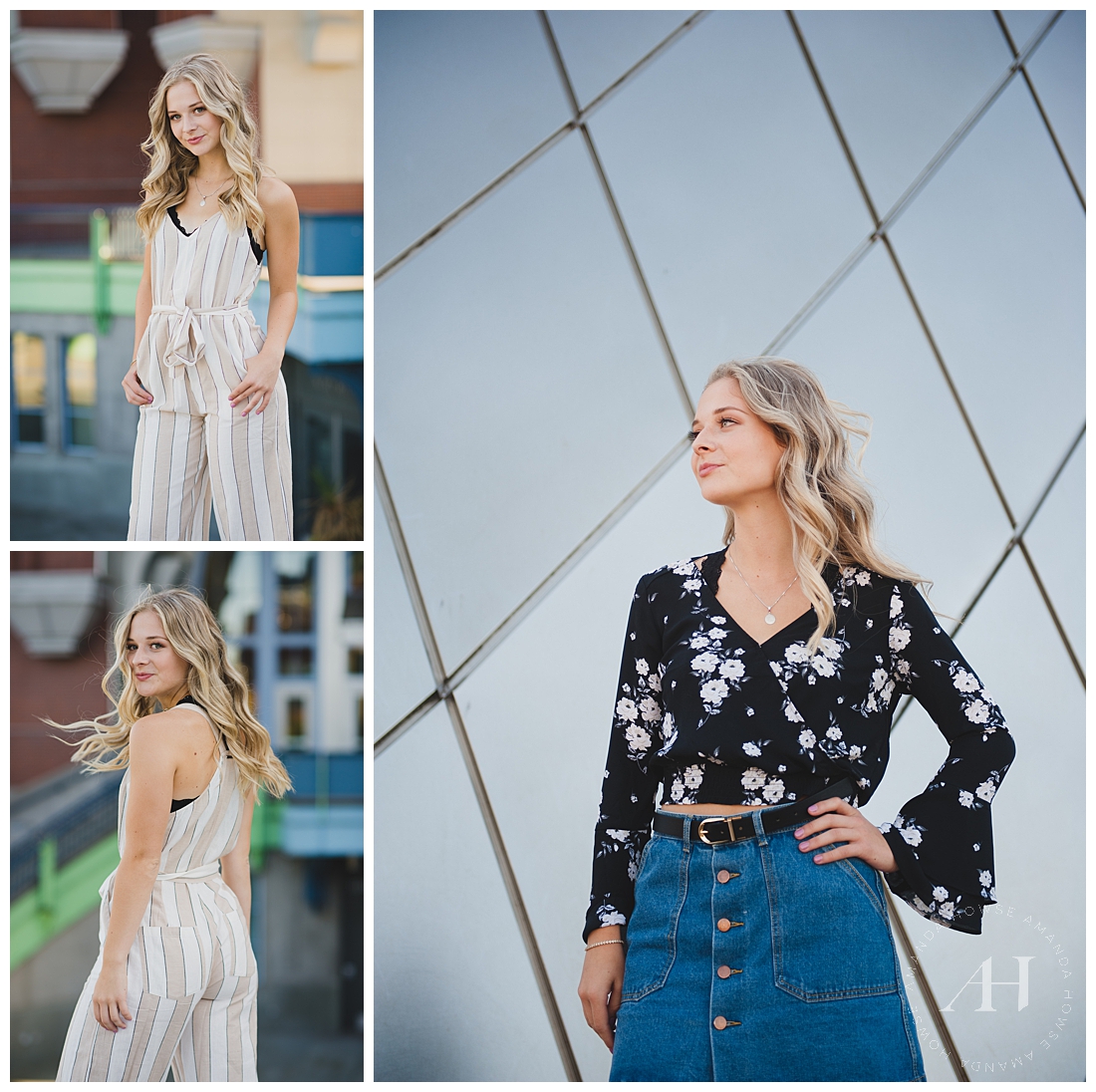 Senior Portraits at the Museum of Glass | Photographed by Amanda Howse