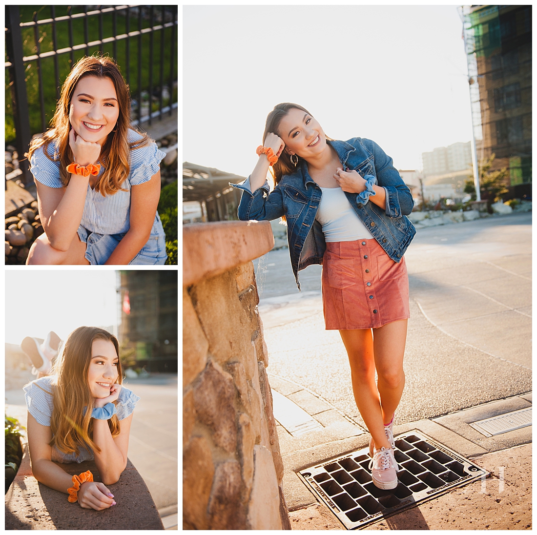 Fun Senior Portraits with Cute Outfit Inspiration | Photographed by Tacoma Photographer Amanda Howse