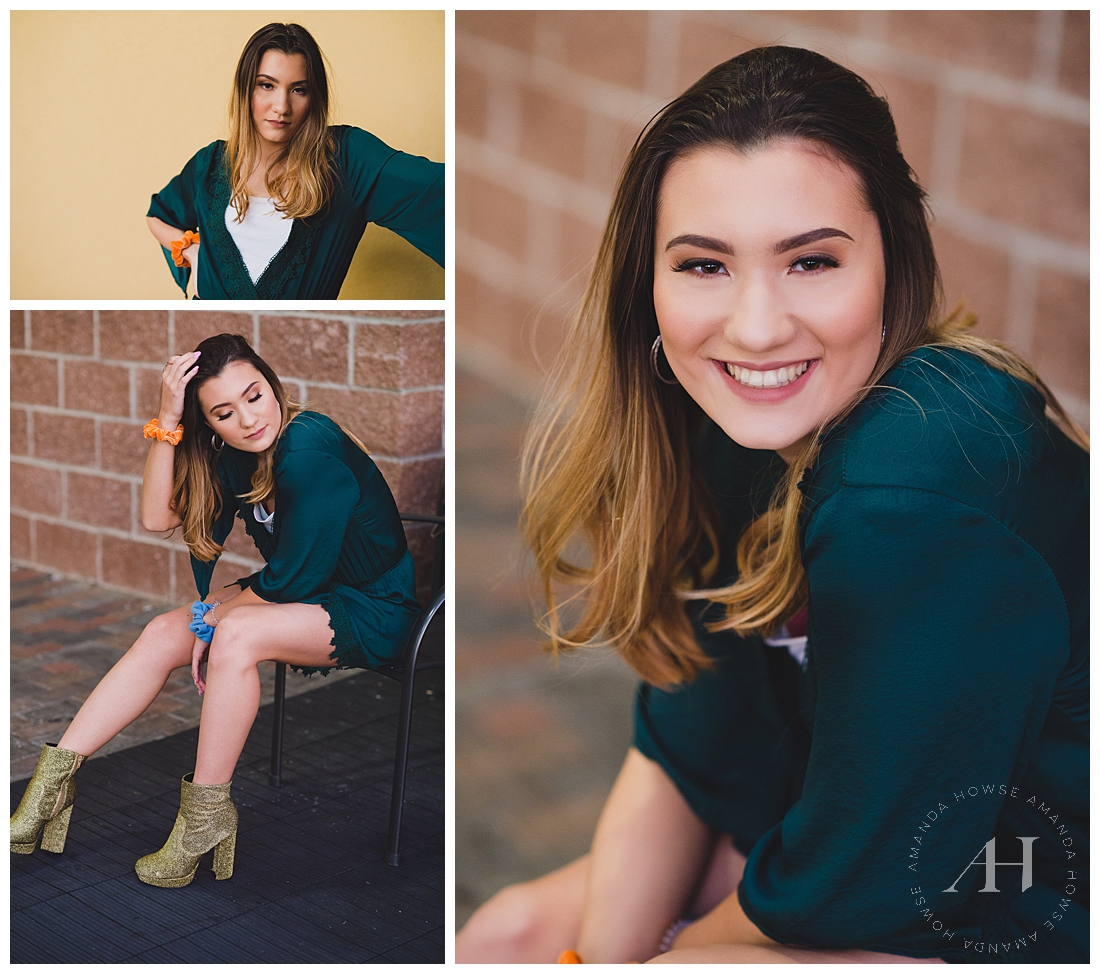 Poses for High School Senior Portraits | Point Ruston Session Photographed by Tacoma Photographer Amanda Howse