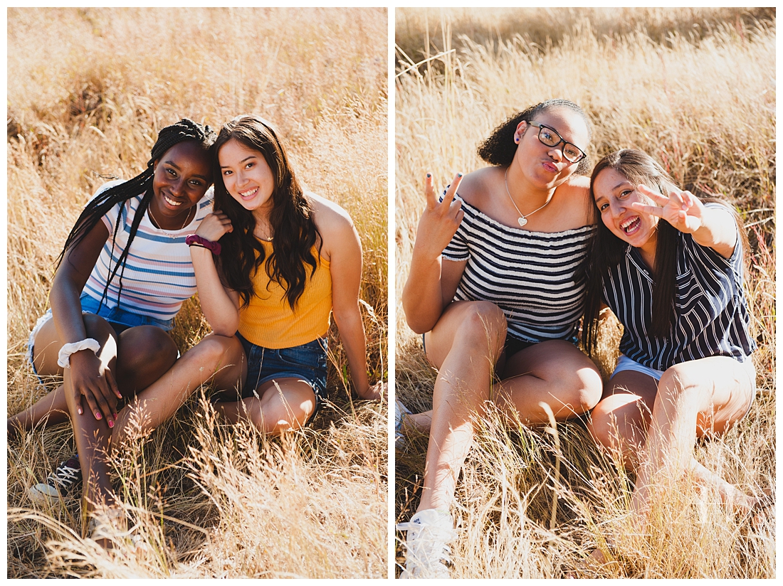 Rustic Senior Portraits with High School Senior Girls and their Best Friends | Photographed by Amanda Howse