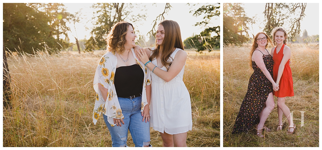High School Seniors in Summer Outfits | Photographed by Tacoma Senior Photographer Amanda Howse
