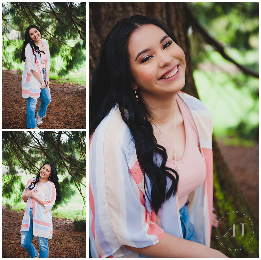Spring Senior Portraits in Tacoma Photographed by Amanda Howse