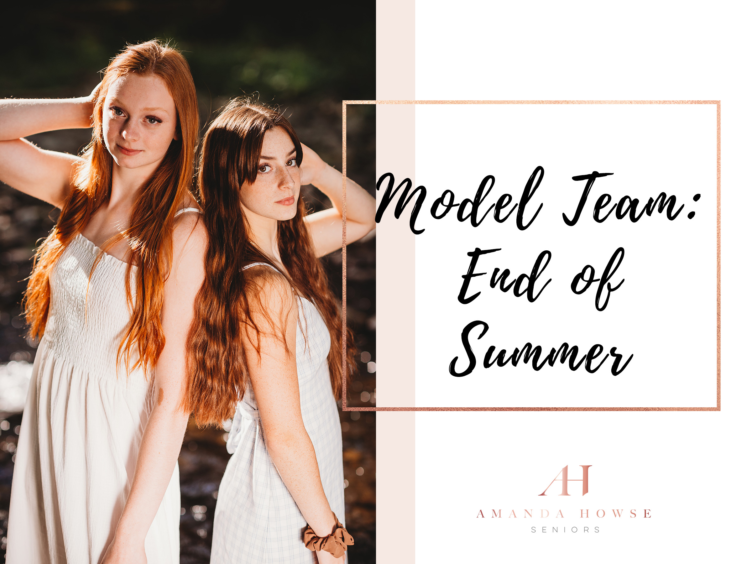 AHP Model Team End of Summer Session | PNW Portraits by Tacoma Senior Photographer Amanda Howse