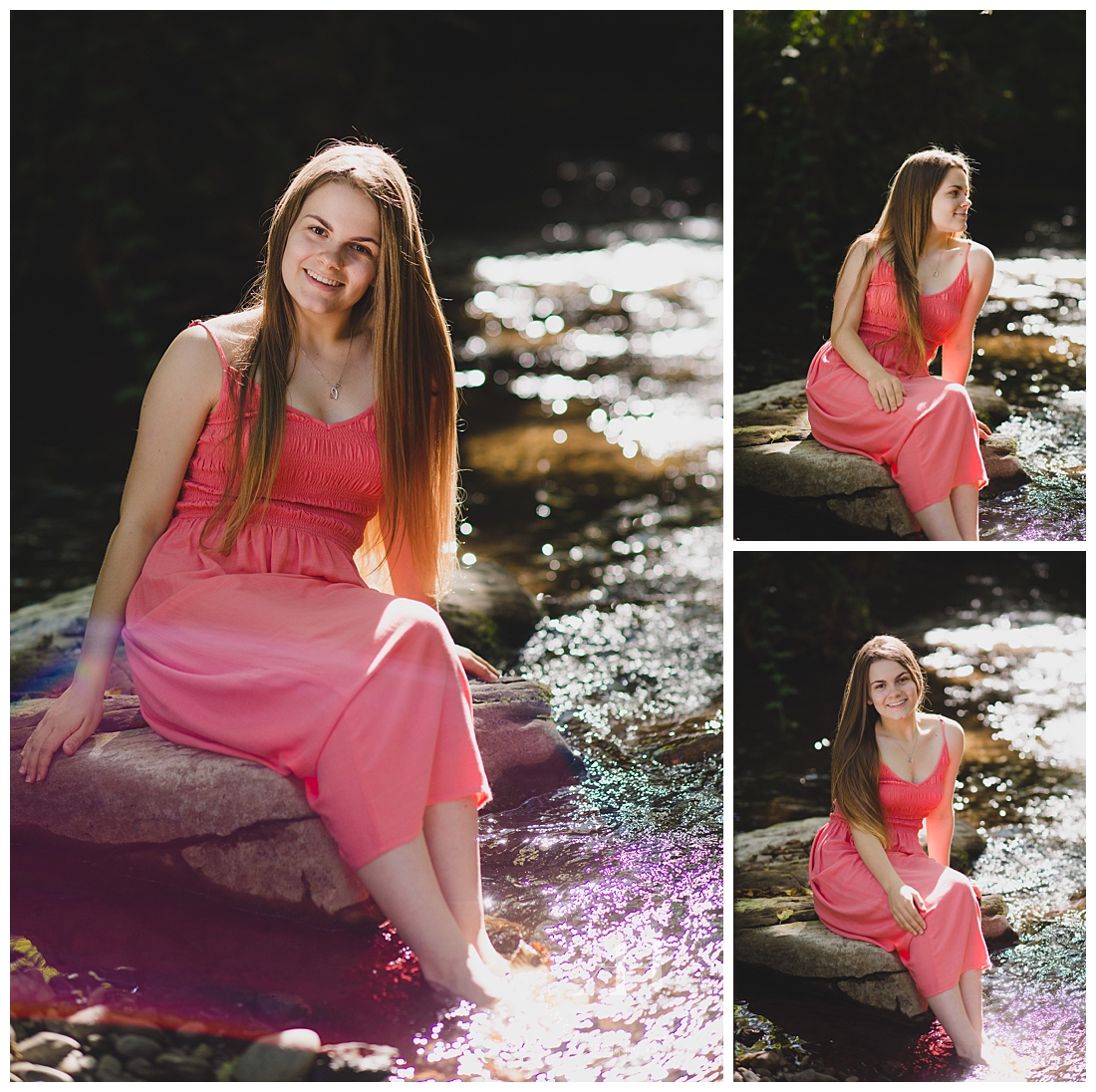 Fun Senior Portraits in the Water | Summer Session with Tacoma Senior Photographer Amanda Howse