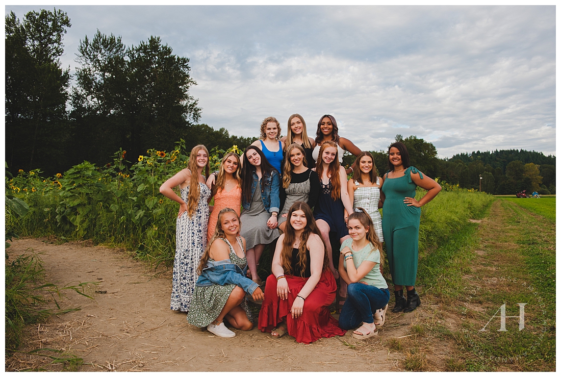 AHP 2021 Model Team Group Portraits at Rustic Farm in Snohomish | Photographed by Tacoma Photographer Amanda Howse 