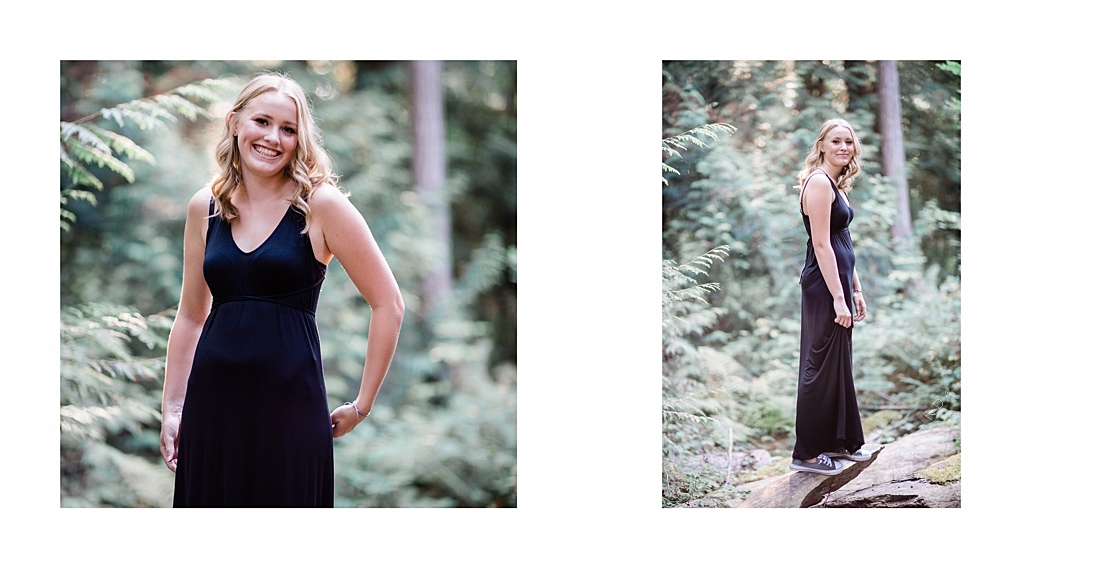 Fun Album Pages for Senior Portraits | Prints and Products Offered by Tacoma Senior Photographer Amanda Howse