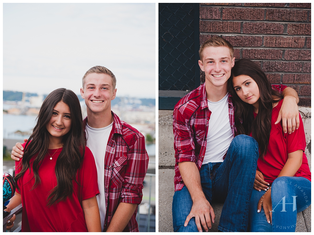 Tacoma Senior Portrait Photography and Couples Sessions | Photographed by High School Senior Photographer Amanda Howse