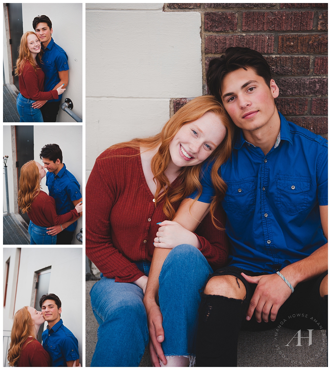 Bringing Your Significant Other to Senior Portraits | Boyfriend & Girlfriend Portraits Photographed by Tacoma Senior Photographer Amanda Howse