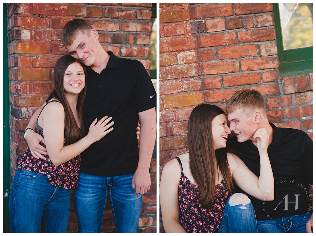 High School Seniors with Their Significant Others | Photographed by Tacoma Senior Photographer Amanda Howse