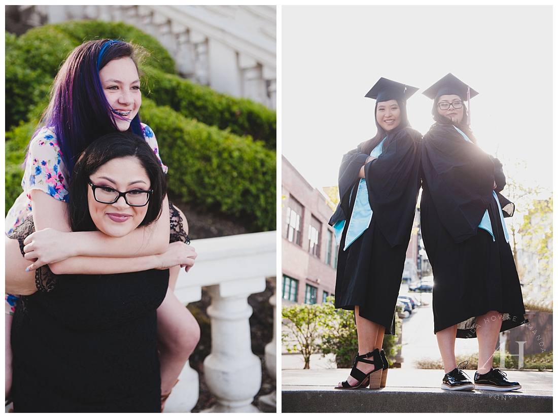Senior Portraits with Friends and Family | Photographed by Tacoma Senior Photographer Amanda Howse