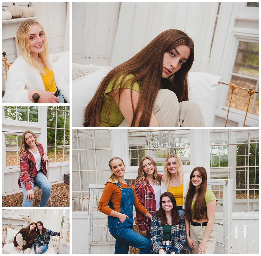 AHP Model Team Fall Portraits | Autumn Themed Session Photographed by Amanda Howse