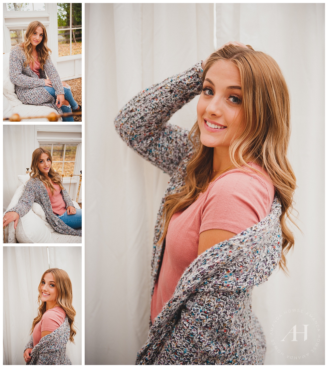 Cozy Layers to Wear for Your Fall Senior Portraits | Amanda Howse Photography
