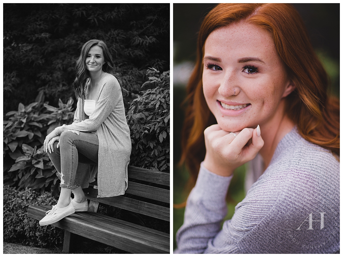 Best Outdoor Senior Portraits in the PNW | Photographed by Tacoma Senior Photographer Amanda Howse