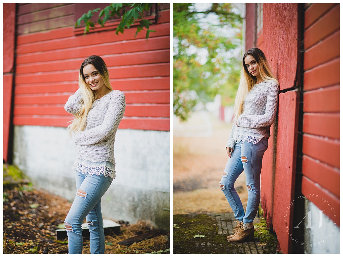Outdoor Senior Portraits in Fort Steilacoom | Photographed by the Best Tacoma Senior Photographer Amanda Howse