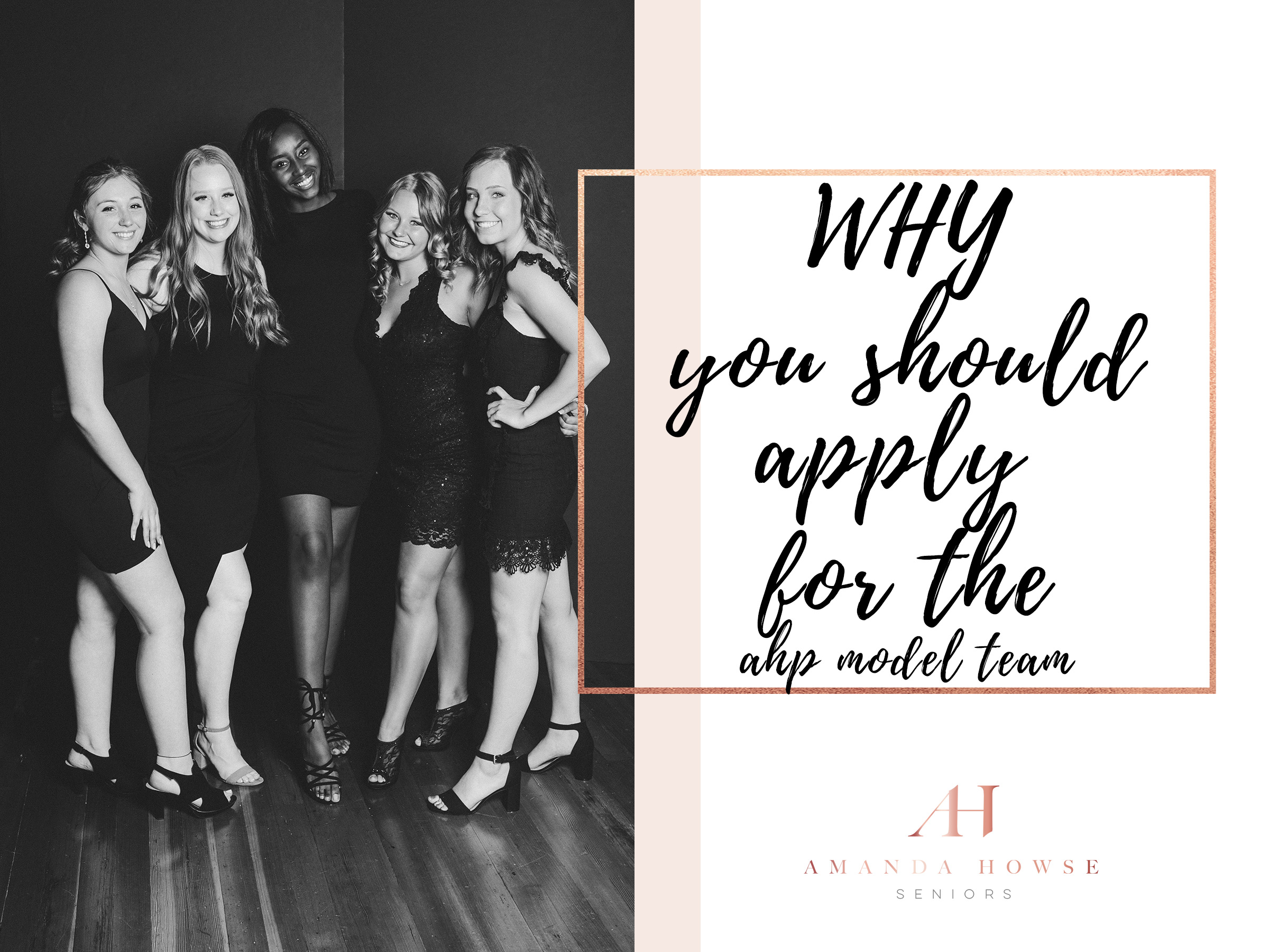 Why You Should Apply for the AHP Model Team | Tacoma Senior High School Models | How to be a Senior Rep for a Photographer | Amanda Howse Photography