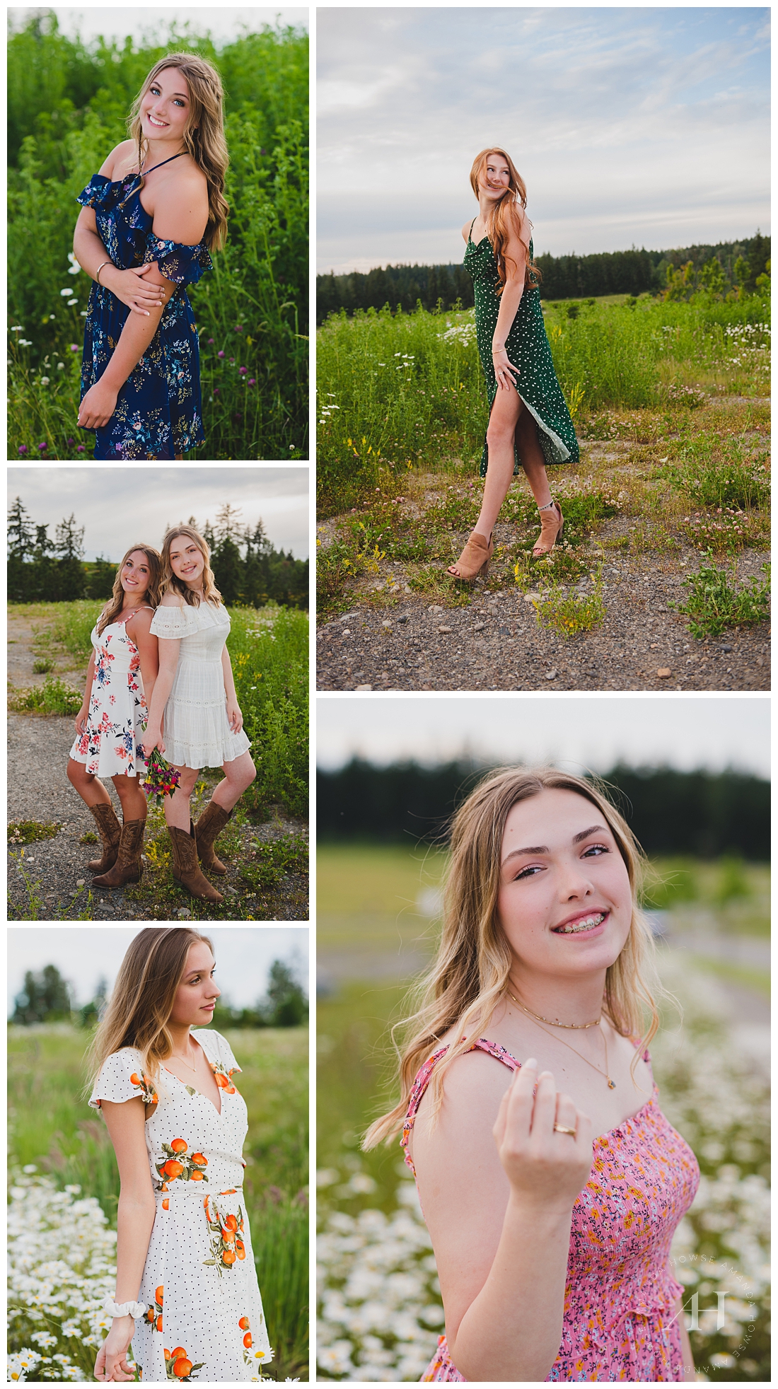 Fun Shoots with Amanda Howse Photography | Tacoma High School Senior Girl Models | Best Senior Photos