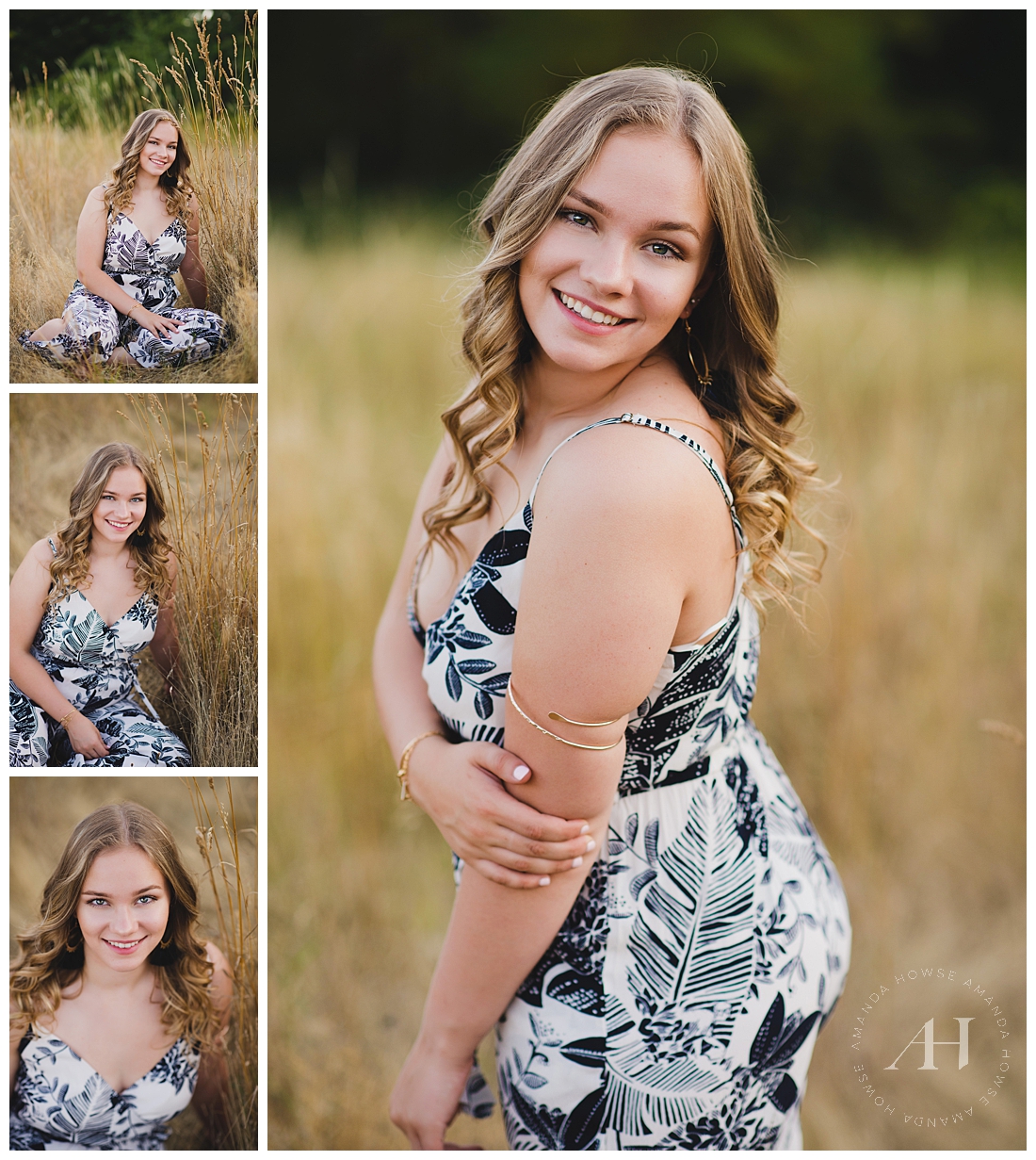 Rustic Senior Portraits with Casual Poses | Photographed by Tacoma Senior Photographer Amanda Howse