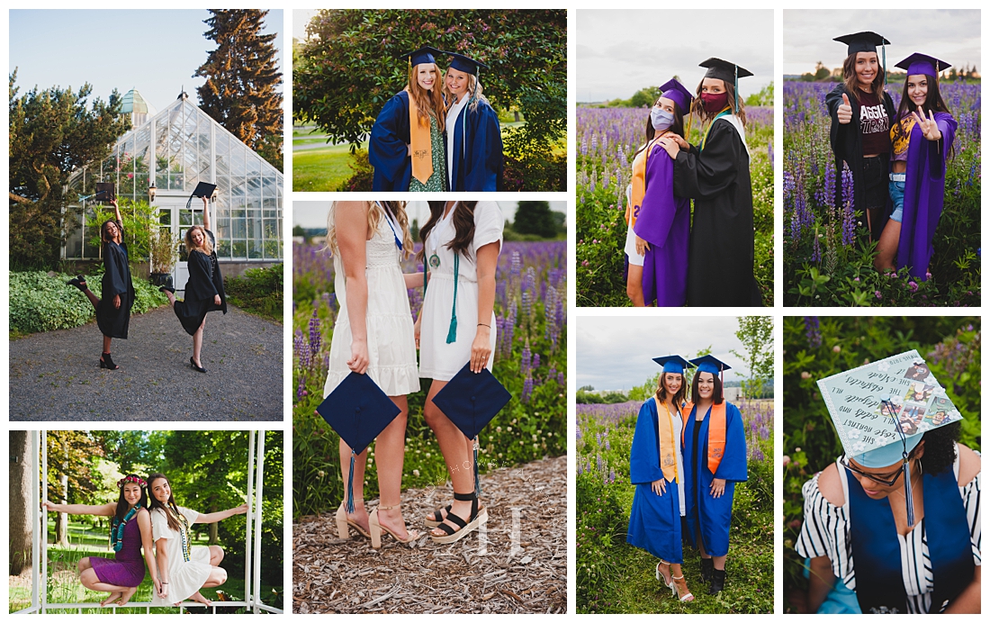 Cap and Gown Portraits for Seniors | Photographed by the Best Tacoma Senior Photographer Amanda Howse