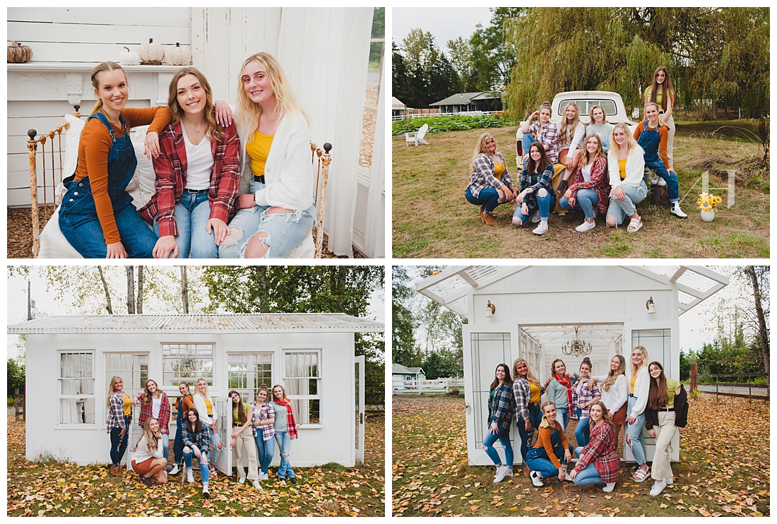 Wild Hearts Farm Private Portrait Session | How to Style a Flannel for Senior Portraits | Photographed by the Best Tacoma Senior Photographer Amanda Howse