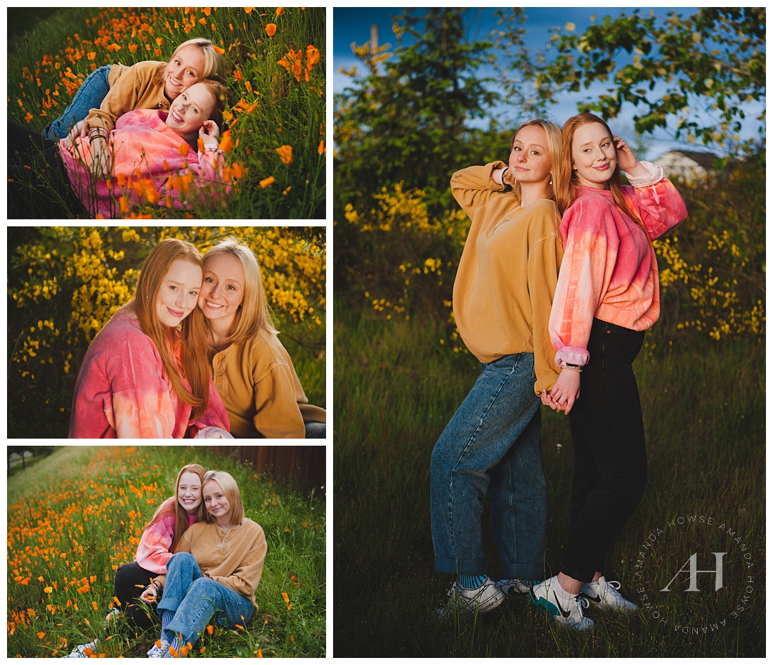 How to Style Tie-Dye and Jeans for Portraits | Photographed by the Best Tacoma Senior Photographer Amanda Howse