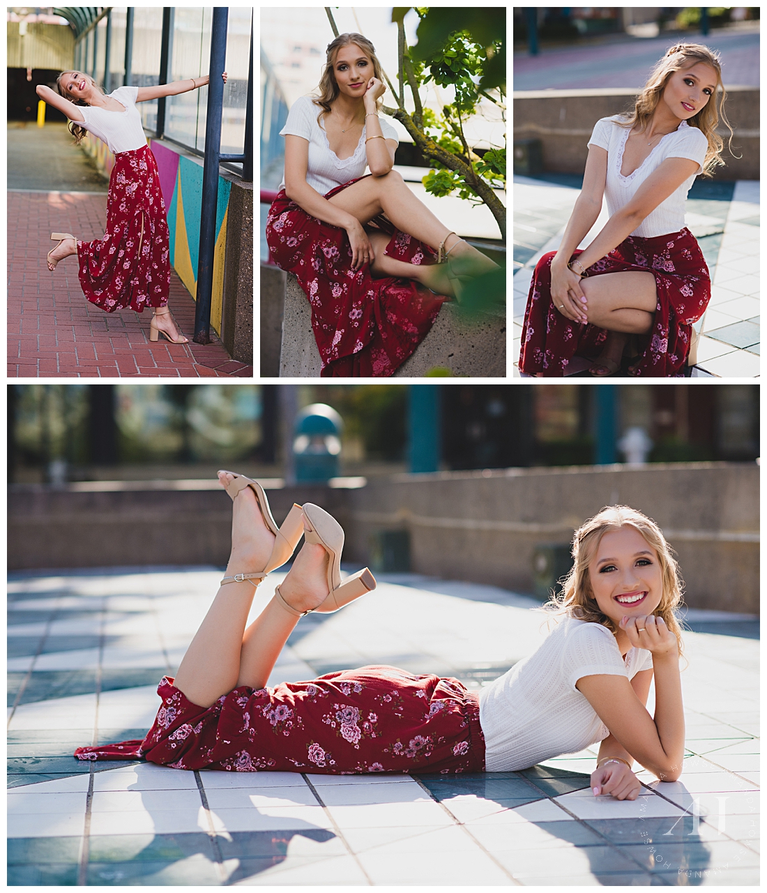 Modern Senior Portraits in Downtown Tacoma | Photographed by Tacoma Senior Photographer Amanda Howse